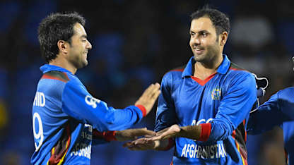 Rashid Khan and Mohammad Nabi