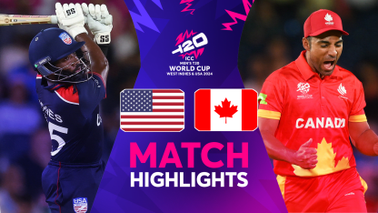 Co-hosts too strong in tournament opener | Match Highlights | USA v Canada | T20WC 2024