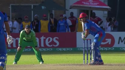 CWCQ POTD - Stanikzai hits the shot that takes Afghanistan to CWC19