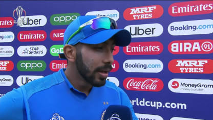 CWC19: SA v IND - Bumrah interview after SA innings