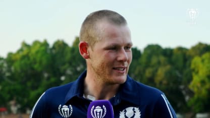 ‘I owe a lot to this team’ - Scotland hero Michael Leask dedicates thrilling knock to teammates | CWC23 Qualifier