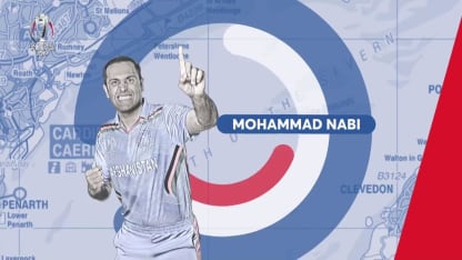 CWC19: AFG v SL - Mohammad Nabi's four wickets