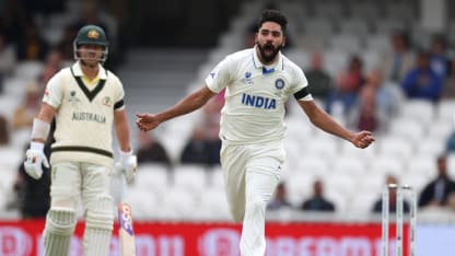 Mohammed Siraj strikes to remove Usman Khawaja for a duck