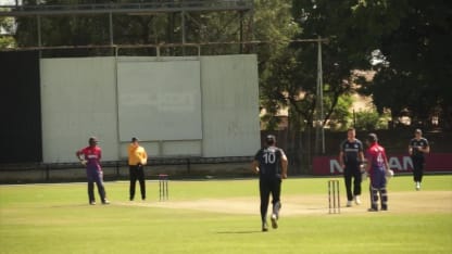 CWCQ: Nepal's Dipendra Singh out lbw to Scotland's Stuart Whittingham