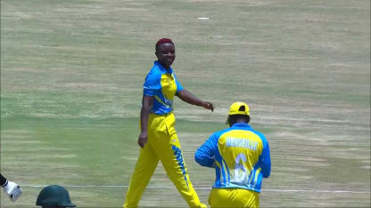 Henriette Ishimwe claims four wickets in four balls | U19 Women's T20WC