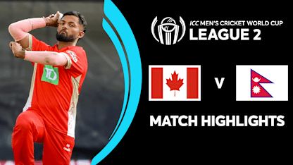 Canada v Nepal | Match Highlights | CWC League 2