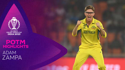 Inspired Zampa steers Australia to victory | POTM Highlights | CWC23