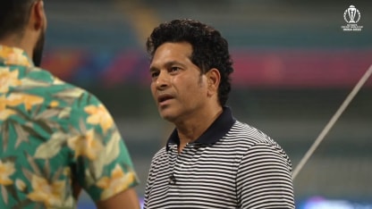 Tendulkar inspires Ibrahim with his words of wisdom | CWC23