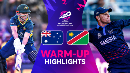 Impressive Australia cruise past Namibia | Warm-Up Highlights | T20 World Cup