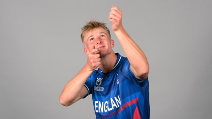 England player photoshoot ahead of the ICC U19 Men's Cricket World Cup