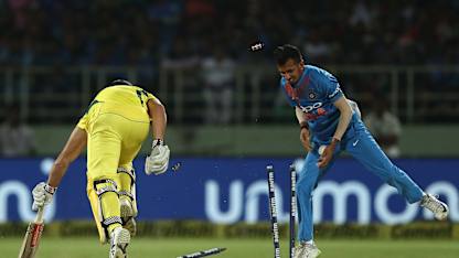 Marcus Stoinis was run out