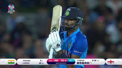 Pandya reaches blistering half-century with fortunate four | T20WC 2022