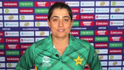 Sana Mir on what it means to reach number one in the MRF Tyres ICC Women's ODI Bowling Rankings