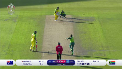 CWC19: AUS v SA - Highlights of David Warner's 122