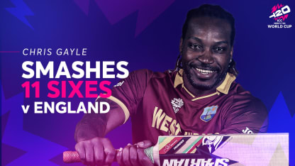 Chris Gayle 11 sixes thumbnail