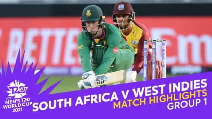 Match Highlights: South Africa v West Indies