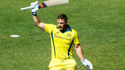 Aaron Finch fizzled off a bit after two match-winning knocks, one of which is a world record