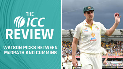 Shane Watson picks between Pat Cummins and Glenn McGrath | The ICC Review