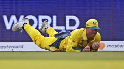 Warner takes a stunner in the deep to claim crucial wicket | CWC23