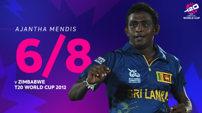 Ajantha Mendis best bowling