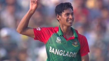 Mustafizur Rahman 5-22 for BAN V NZ ICC WT20 2016