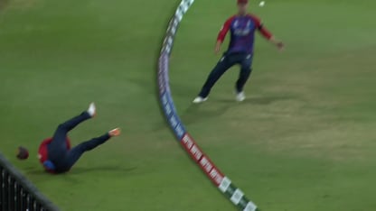 Bairstow almost pulls off an incredible catch