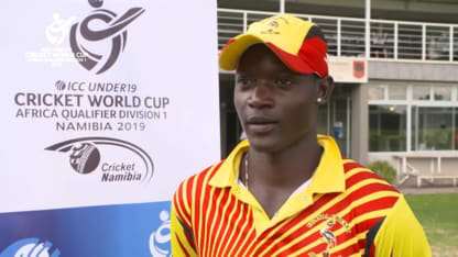 U19 CWC Africa Q: Uganda v Sierra Leone - Interview with Player of the Match Munir Ismail