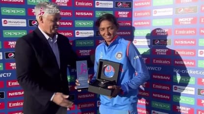 SF2 - AUS vs IND - Player Of The Match - Harmanpreet Kaur