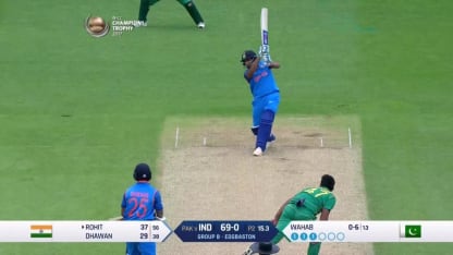 FIFTY: Rohit Sharma brings up his half-century for India