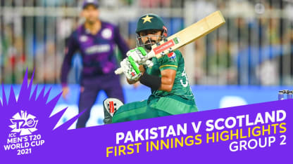 Pakistan v Scotland : First Innings Highlights