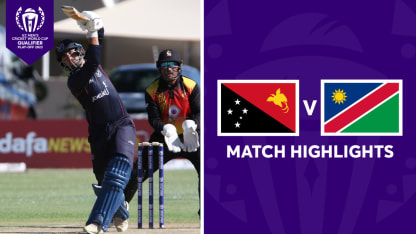 Namibia prevail in high-scoring thriller against PNG | Match Highlights