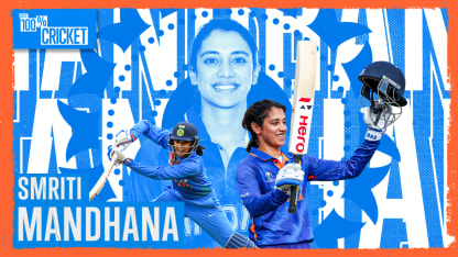 Smriti Mandhana | India's star opener | 100% Cricket