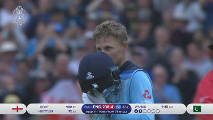 CWC19: Eng v Pak - Highlights of Joe Root's 107