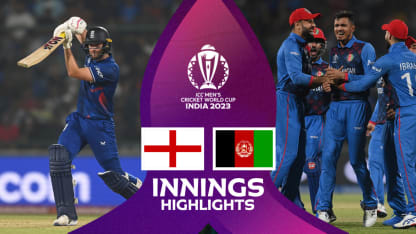 Afghanistan spinners rise to occasion to seal win over England | Innings Highlights | CWC23