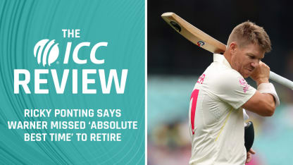 Ricky Ponting believes David Warner missed the best time to retire | The ICC Review