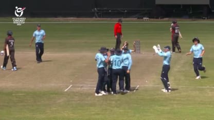 Jacob Bethell’s sharp catch | ENG v UAE | ICC U19 Men’s CWC 2022