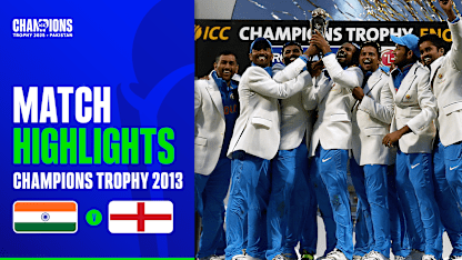 India v England | Match Highlights | 2013 Champions Trophy Final