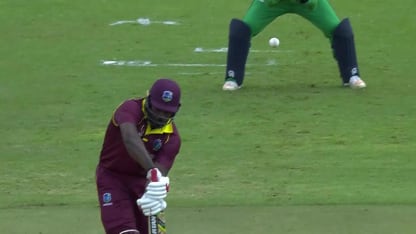 CWCQ Wicket: Chris Gayle