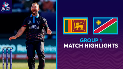 Stunning start for Namibia with Sri Lanka upset | Match Highlights | T20WC 2022