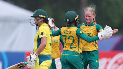 South Africa beat Australia to qualify for U19WC 2025 decider