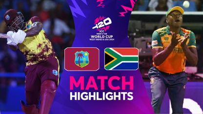 South Africa overcome West Indies' grit to continue unbeaten run into semi-finals | Match Highlights | T20WC 2024
