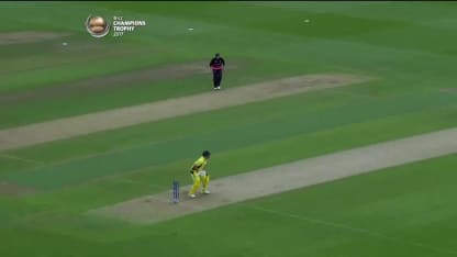 FIFTY: Aaron Finch brings up his half-century for Australia