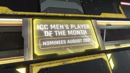 ICC Men's Player of the Month nominees – August 2021