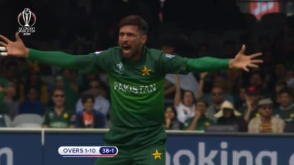 CWC19: Pak v SA - Overs 1-10 highlights