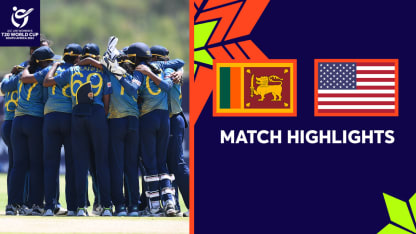 Sri Lanka triumph over USA in tense encounter | U19 Women's T20 World Cup