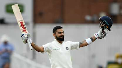 Virat Kohli made two centuries in the series