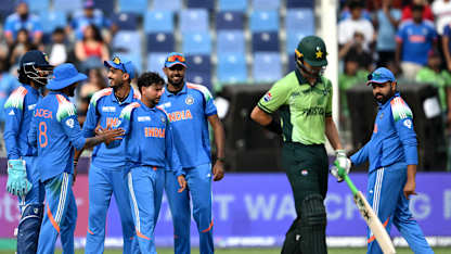 LIVE: Kuldeep reduces PAK to seven down against IND in Champions Trophy clash 