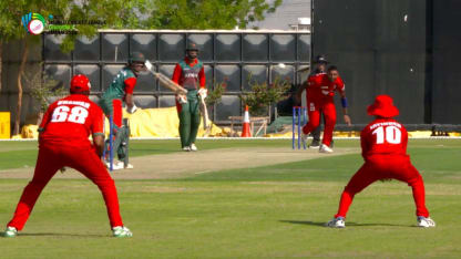 WCL Div 3 – Sharp catching by Oman against Kenya