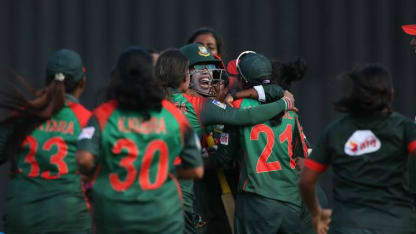 Rumana Ahmed was one of the stars of Bangladesh's Asia Cup win