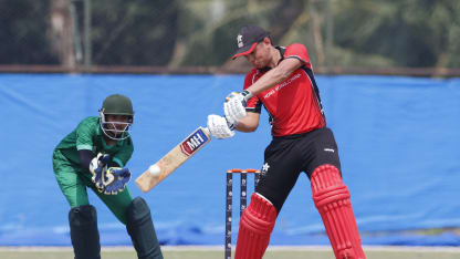 Hong Kong beat Saudi Arabia by seven wickets to qualify for semi-finals alongside Oman who made it three wins out of three